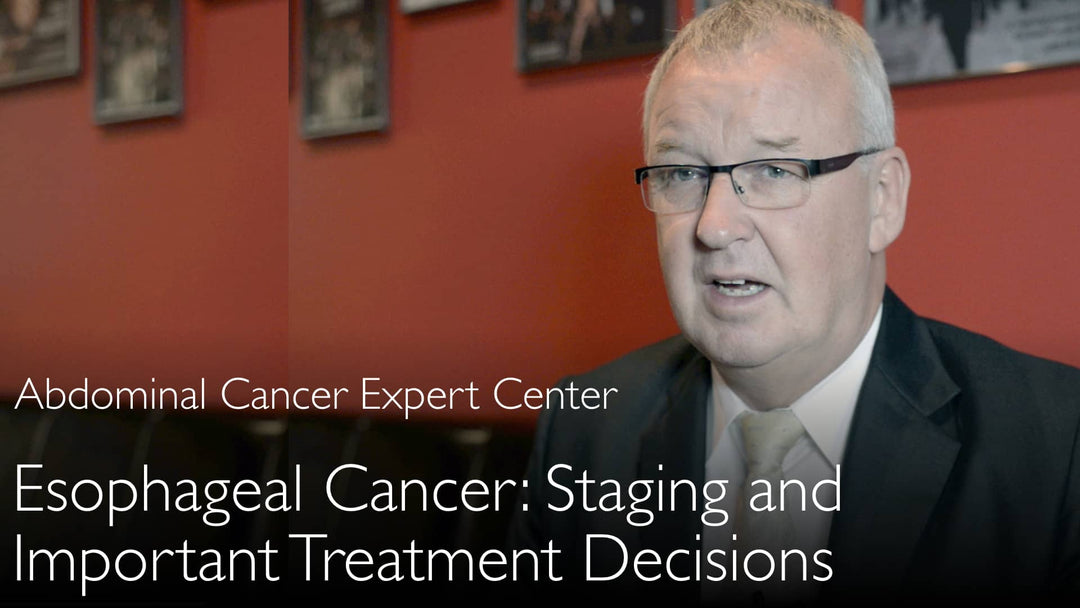 Options thérapeutiques du cancer de l'œsophage 
 Staging du carcinome œsophagien