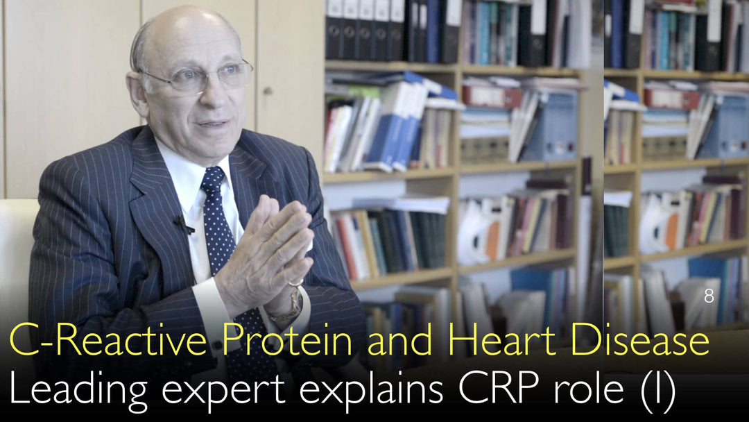 Protéine C-réactive et maladies cardiaques. Un expert de renom décrypte le rôle de la CRP. Première partie sur deux. 8
