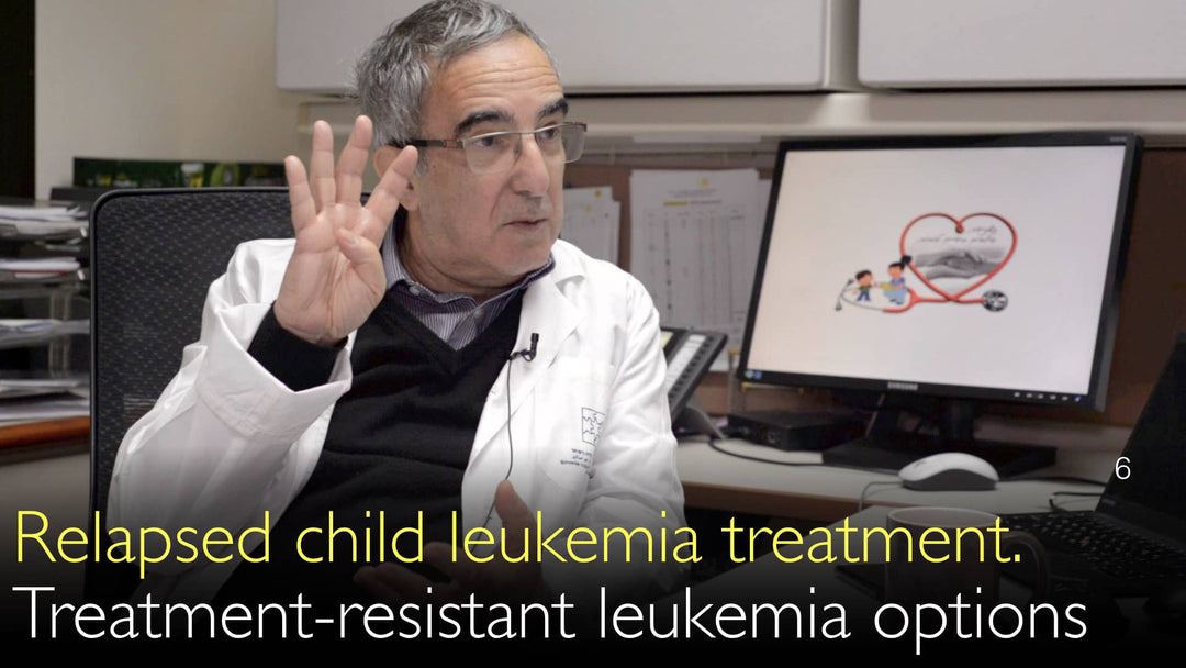 Leucémie infantile en rechute. Options thérapeutiques pour les leucémies résistantes. Immunothérapie. 6