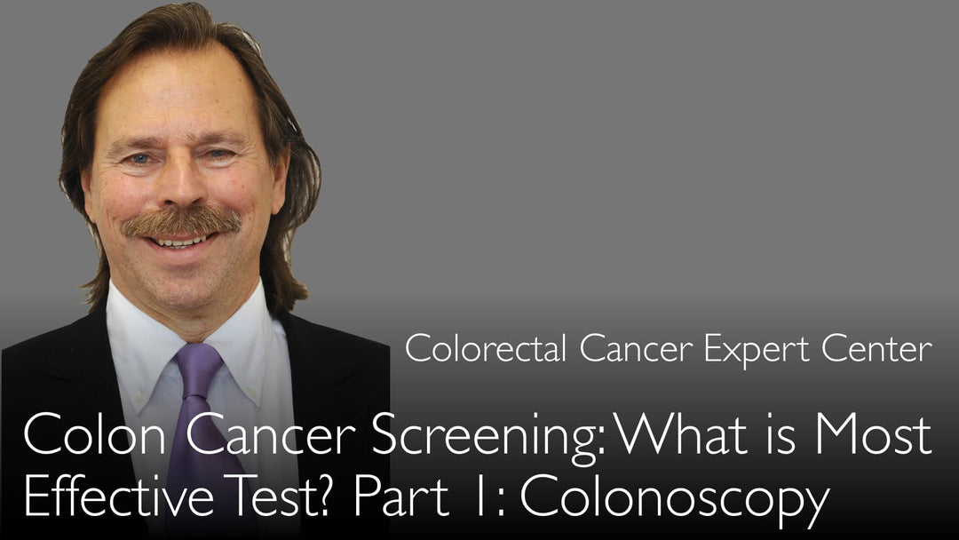 Dépistage du cancer colorectal : quel test est le plus efficace ? (Partie 1 sur 2)  
**Coloscopie**  
1-1