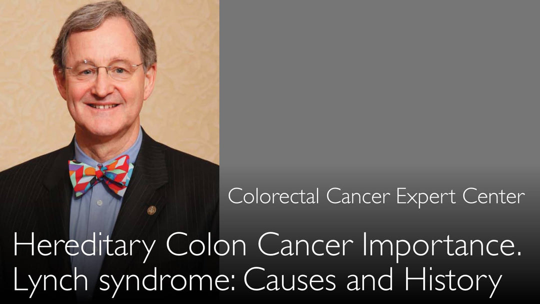 Cancer colorectal héréditaire. Diagnostic du syndrome de Lynch. 1