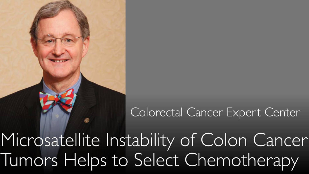 Cancer colorectal. Thérapie de précision. Instabilité des microsatellites. 7