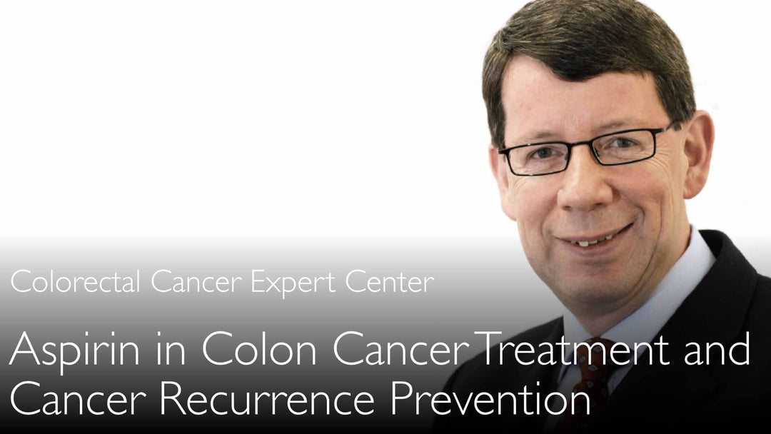 L'aspirine dans le traitement du cancer colorectal 
 Rôle préventif de l'aspirine contre le cancer colorectal. 
 6
