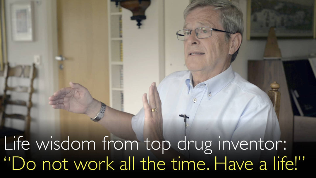 « Ne travaillez pas sans cesse. Ayez une vie ! » — Sagesse de l’inventeur du Curosurf.