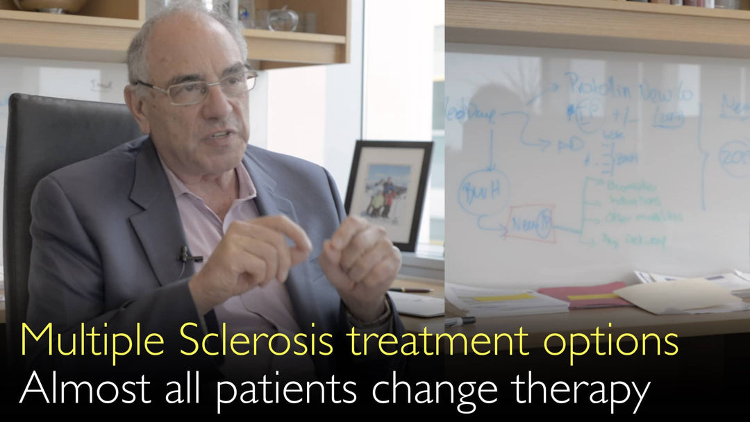 Sclérose en plaques. Options thérapeutiques. Tous les patients voient leur traitement évoluer au fil de la maladie.