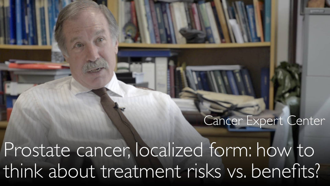 Cancer de la prostate 
 Tumeur localisée . Quels sont les avantages et les risques du traitement ?