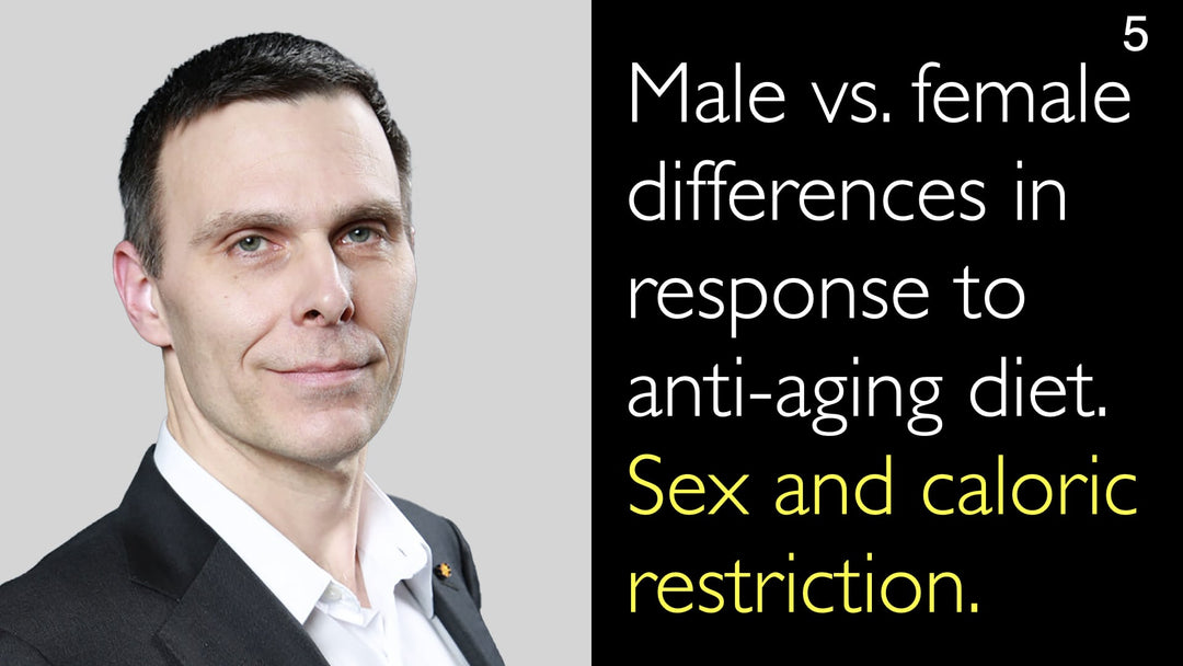 Différences homme-femme dans la réponse au régime anti-âge. Sexe et restriction calorique. 5 points clés.
