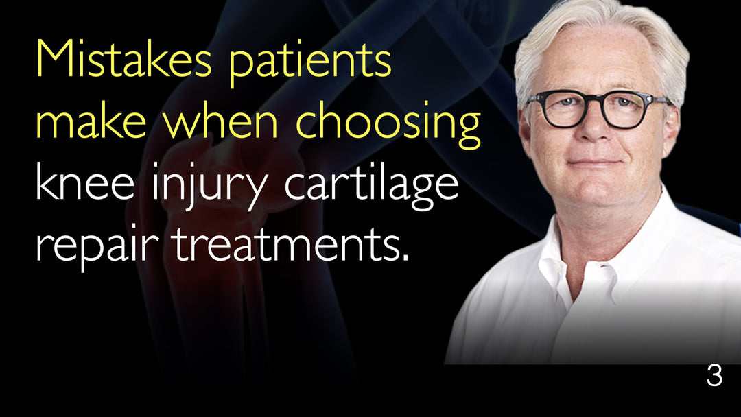 Erreurs fréquentes des patients. Comment choisir la méthode de réparation du cartilage pour une lésion du genou.
1. **Retarder la consultation**