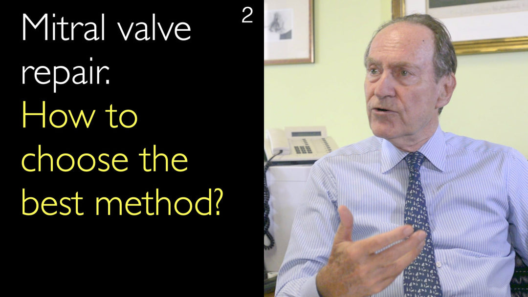 Réparation de la valve mitrale