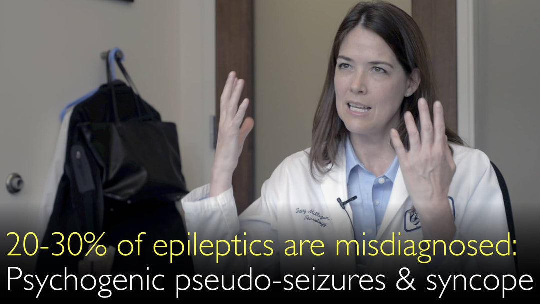 Entre 20 et 40 % des patients épileptiques reçoivent un diagnostic erroné. Crises pseudo-épileptiques psychogènes. Syncope. 4
