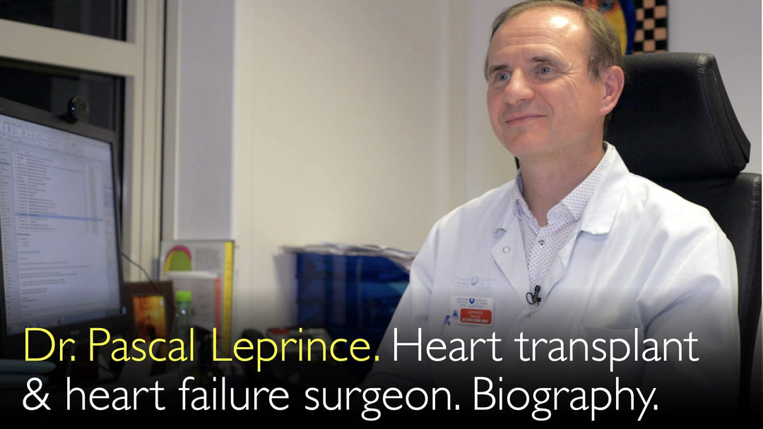 Dr. Pascal Leprince. Transplantation cardiaque, chirurgie cardiaque, insuffisance cardiaque avancée, expert en ECMO (oxygénation par membrane extracorporelle). Biographie. 0