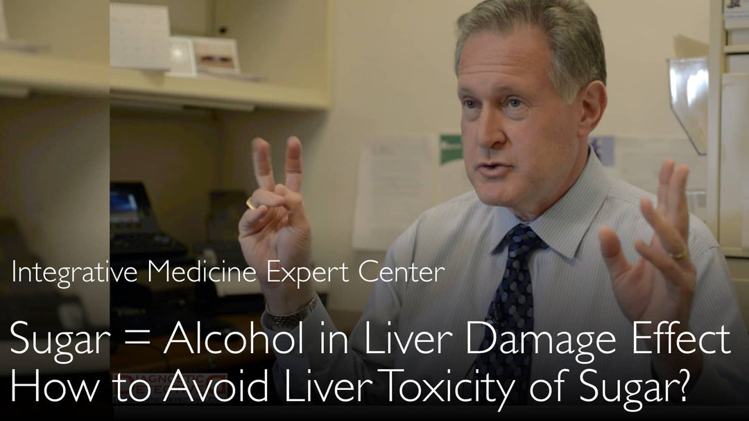 Comment le sucre endommage le foie. Le sucre, c’est comme l’alcool. Dr. Robert Lustig. 3