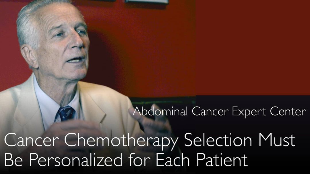 Choix de la chimiothérapie pour le cancer péritonéal métastatique. Médecine de précision. 14