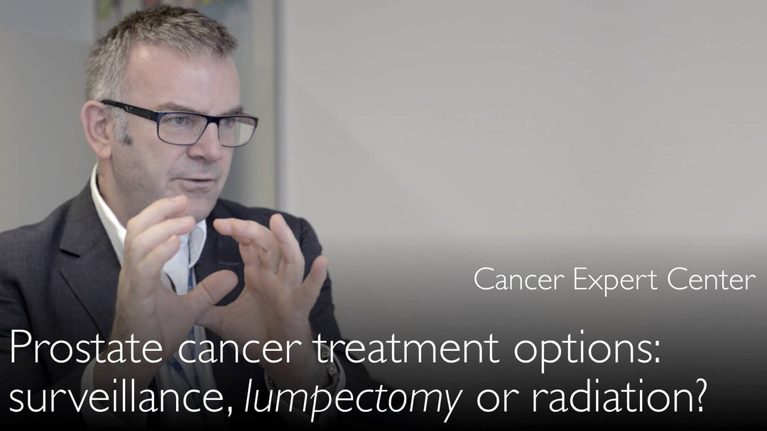 Options thérapeutiques du cancer de la prostate : surveillance active, prostatectomie radicale ou radiothérapie ?