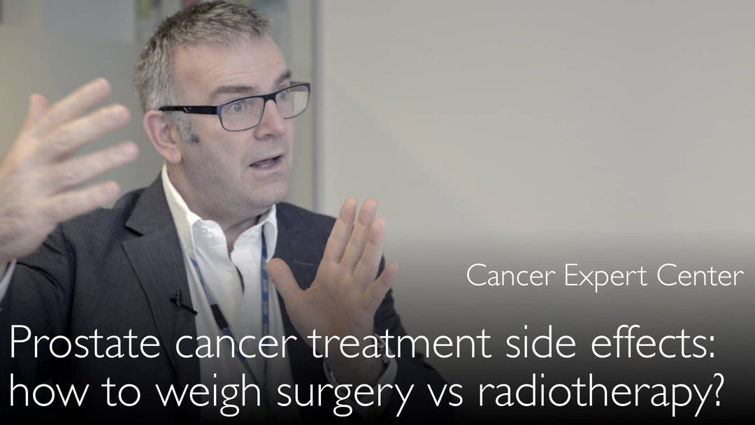 Effets secondaires du traitement du cancer de la prostate 
 Chirurgie ou radiothérapie : incontinence, troubles sexuels. 
 7