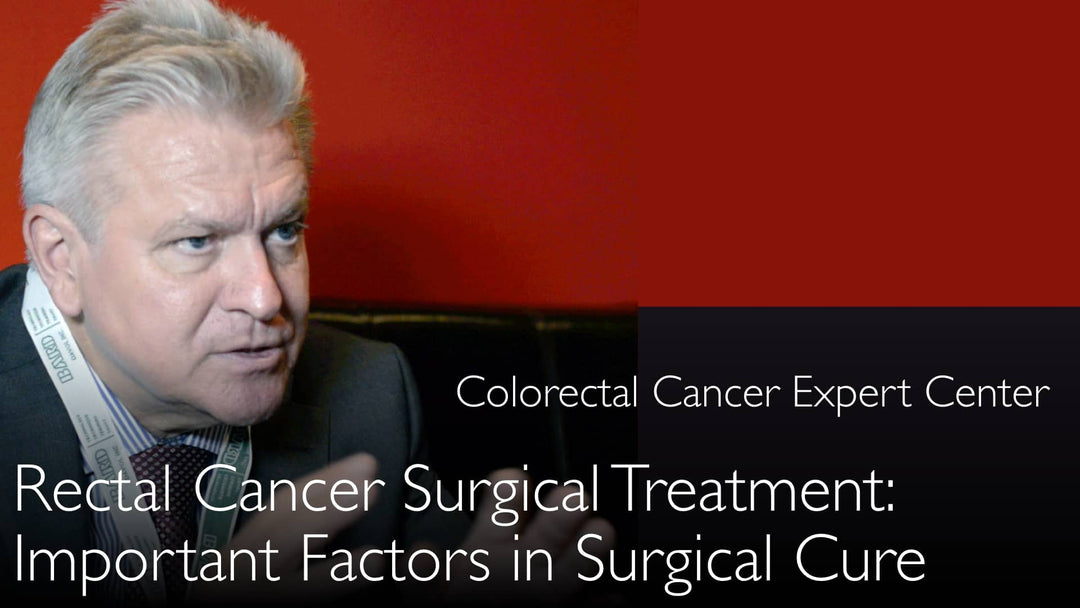 Traitement du cancer rectal 
 Intervention chirurgicale 
 Compétences requises du chirurgien 
 2