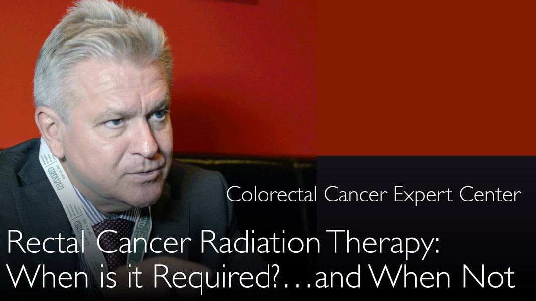 Radiothérapie du cancer colorectal. Radiothérapie du cancer du rectum. 4