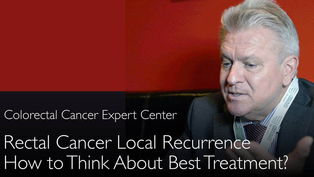 Récidive locale du cancer rectal. Options de traitement.