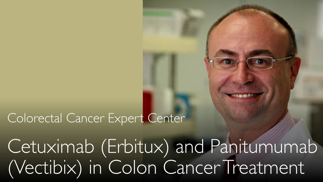 Traitement du cancer colorectal par inhibiteurs de l'EGFR.  
Cetuximab (Erbitux).  
Panitumumab (Vectibix).  
9