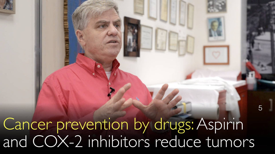 Prévention médicamenteuse du cancer. L'aspirine et les inhibiteurs de la COX-2 contribuent à retarder l'apparition des cancers et de la maladie d'Alzheimer.
