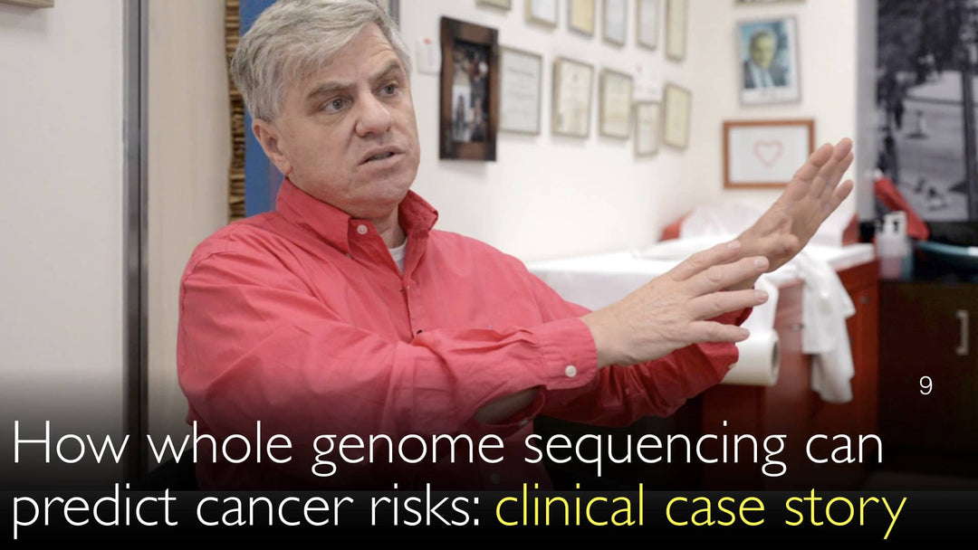 Le séquençage complet du génome offre des perspectives de prédiction des risques de cancer. Cas clinique n° 9.