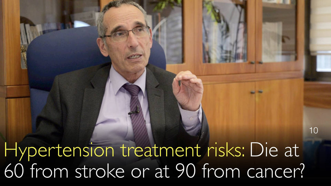 Risques du traitement de l’hypertension. Préférer mourir à 60 ans d’un AVC ou à 90 ans d’un cancer ?