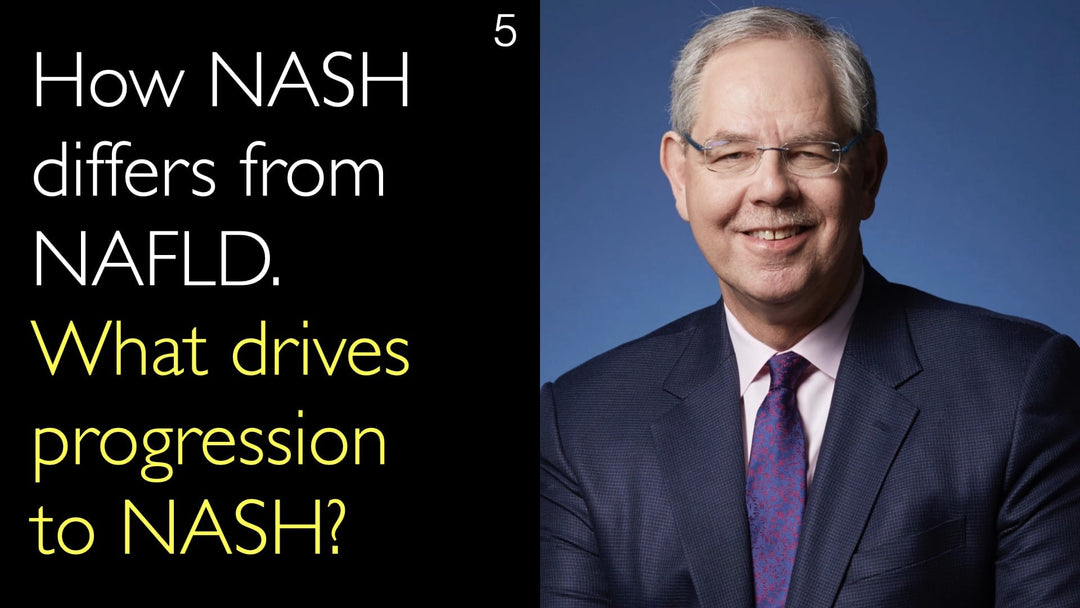 Différences entre la NASH et la stéatose hépatique non alcoolique 
 La stéatohépatite non alcoolique (NASH) se distingue de la stéatose hépatique non alcoolique (NAFLD) par la