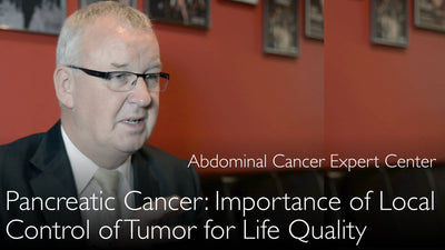 Alvleesklierkanker. Kwaliteit van leven hangt af van lokale controle van de tumor. 4