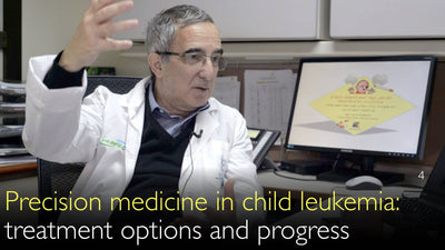 Precisiemedicijnbehandeling bij kinderleukemie. Diagnose van minimale restziekte. MRD. 4