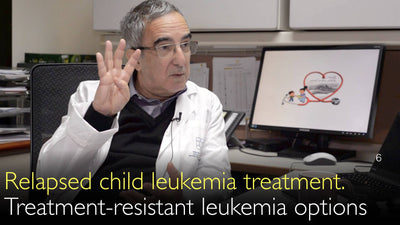 Recidiverende kinderleukemie. Behandelingsresistente leukemietherapie-opties. Immunotherapie. 6