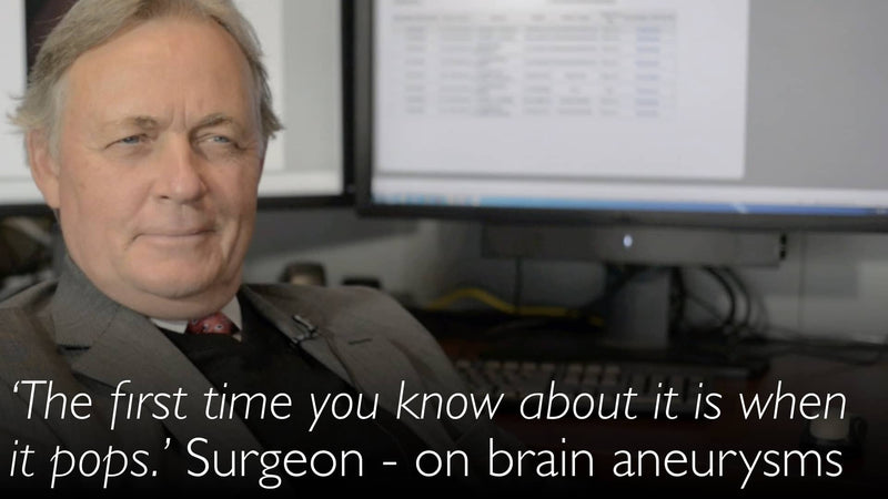 Eminent neurosurgeon shares wisdom on brain aneurysm treatment.