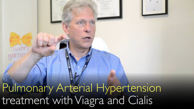 Traitement de l'hypertension artérielle pulmonaire 
 Le  sildénafil  (principe actif du Viagra) et le  tadalafil  (principe actif du Cialis) sont des inhibiteurs de la