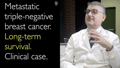 **Cancer du sein triple négatif métastatique : survie à long terme — Étude de cas n°9**