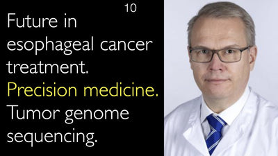 L'avenir du traitement du cancer de l'œsophage : la médecine de précision grâce au séquençage du génome tumoral.