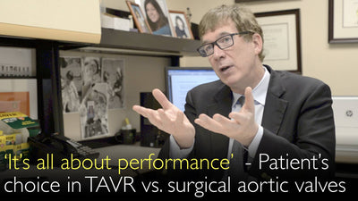 Comment choisir la meilleure prothèse valvulaire aortique ? Traitement de la sténose aortique : remplacement valvulaire aortique par cathéter (TAVI) ou chirurgie conventionnelle.