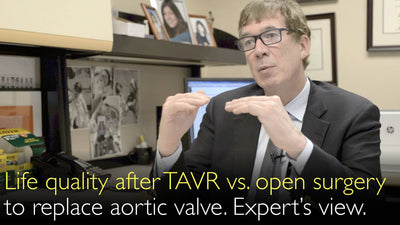 Qualité de vie après TAVI (remplacement valvulaire aortique par cathéter) et chirurgie cardiaque à ciel ouvert