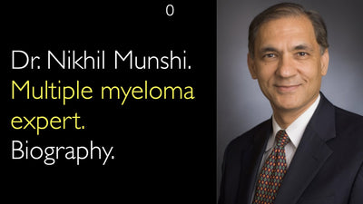 Dr. Nikhil Munju. Spécialiste du myélome multiple. Biographie. 0