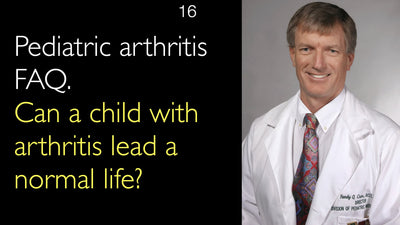 Foire aux questions sur l'arthrite juvénile. Un enfant atteint d'arthrite peut-il mener une vie normale ?