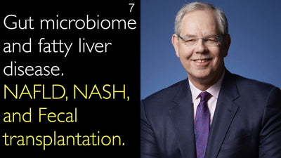 Microbiote intestinal et stéatopathie hépatique. Stéatose hépatique non alcoolique (SHNA), stéato-hépatite non alcoolique (SHNA), et transplantation fécale. 7