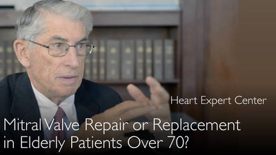 Réparation ou remplacement de la valve mitrale chez le patient âgé ?
