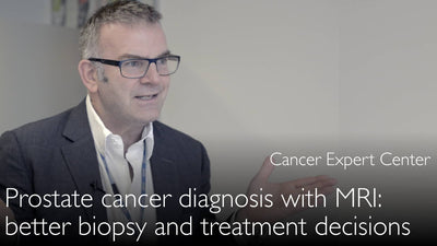 Prostate cancer diagnosis with MRI. MRI-guided prostate biopsy after PSA test. 3