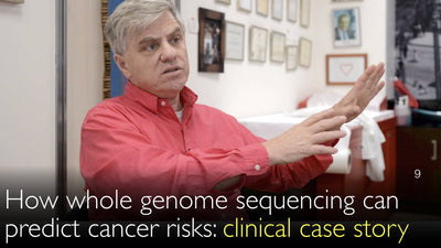 Le séquençage complet du génome offre des perspectives de prédiction des risques de cancer. Cas clinique n° 9.