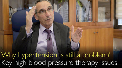 Pourquoi l'hypertension artérielle demeure-t-elle un enjeu de santé majeur ? 
 Principaux défis thérapeutiques liés à l'hypertension artérielle