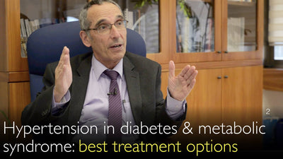 Hypertension dans le diabète et le syndrome métabolique : quelles sont les meilleures options thérapeutiques ?