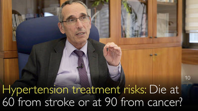 Risques du traitement de l’hypertension. Préférer mourir à 60 ans d’un AVC ou à 90 ans d’un cancer ?